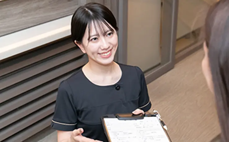問診票記入